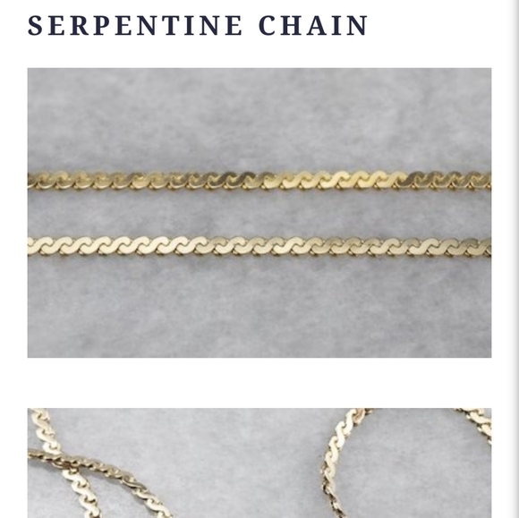 MONET Long Gold Chain Necklace - Picture 9 of 9